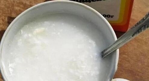 otopina sode bikarbone za povećanje člana